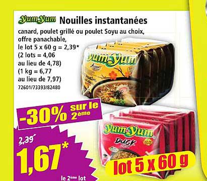 Nouilles instantanées