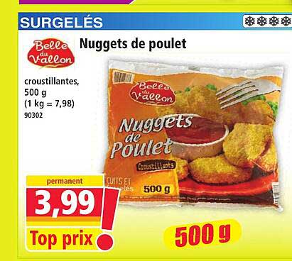 Nuggets de poulet