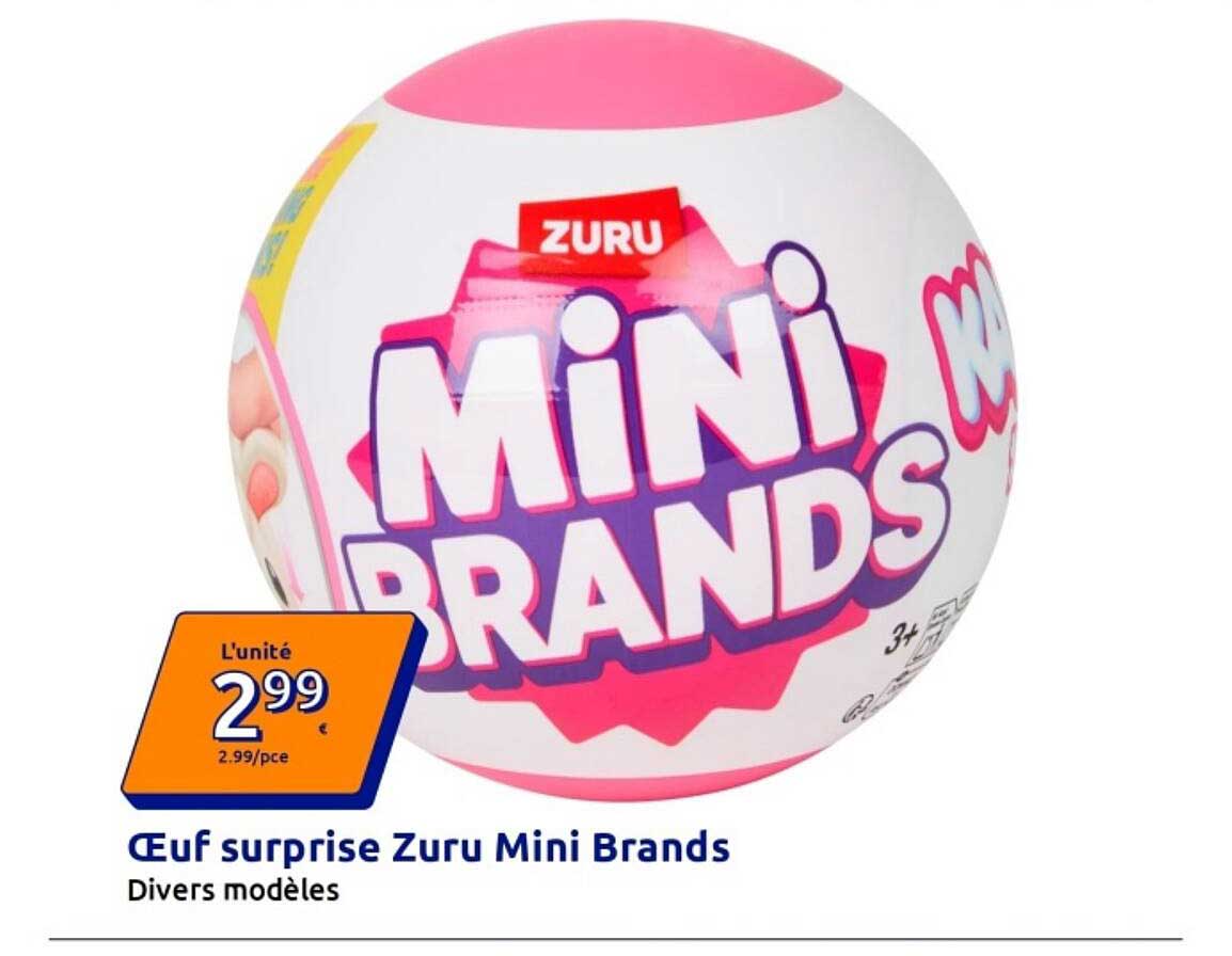 Œuf surprise Zuru Mini Brands
