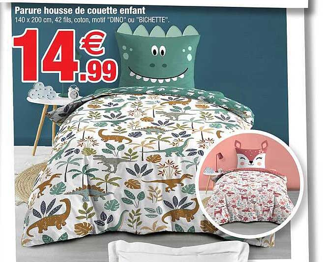 Parure housse de couette enfant