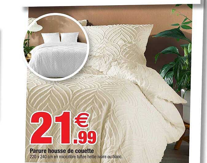 Parure housse de couette