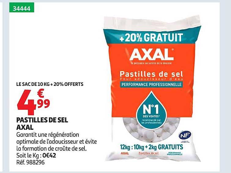 PASTILLES DE SEL AXAL
