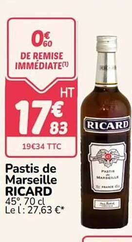 Pastis de Marseille RICARD