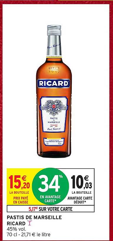 PASTIS DE MARSEILLE RICARD