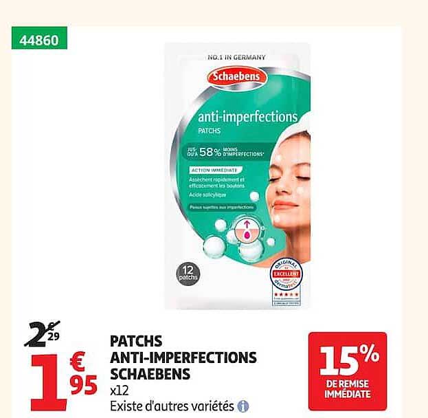PATCHS ANTI-IMPERFECTIONS SCHAEBENS x12