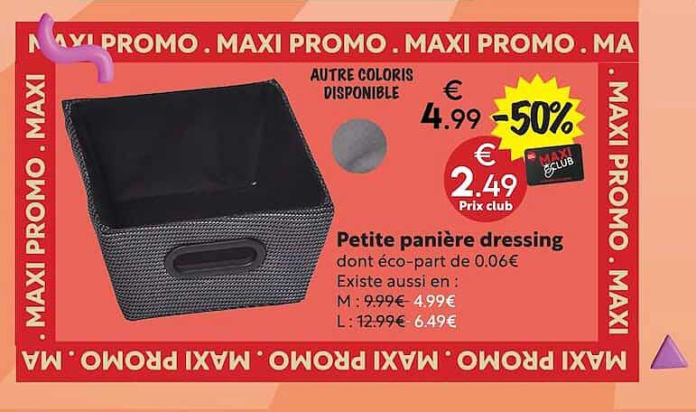 Petite paniere dressing