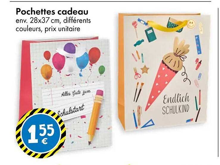 Pochettes cadeau