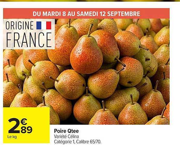 Poire Qtee