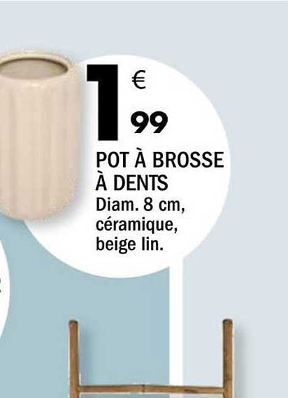 POT À BROSSE À DENTS