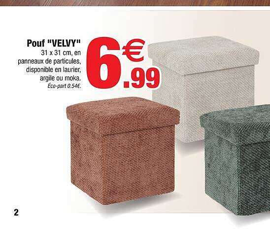 Pouf "VELVY"