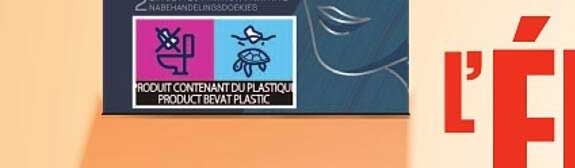PRODUIT CONTENANT DU PLASTIQUE PRODUCT BEVAT PLASTIC