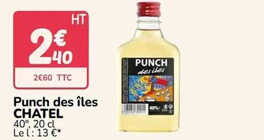 Punch des îles CHATEL