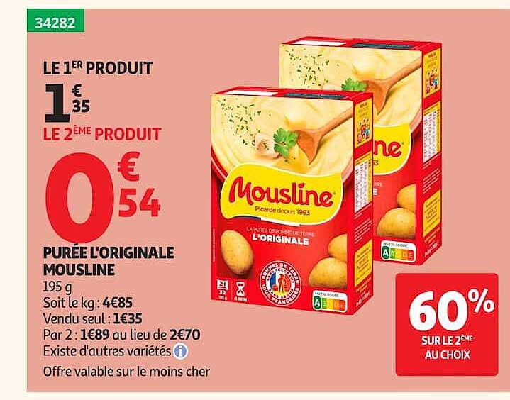 PURÉE L’ORIGINALE MOUSLINE