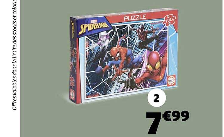 Puzzle Spiderman 100 pièces