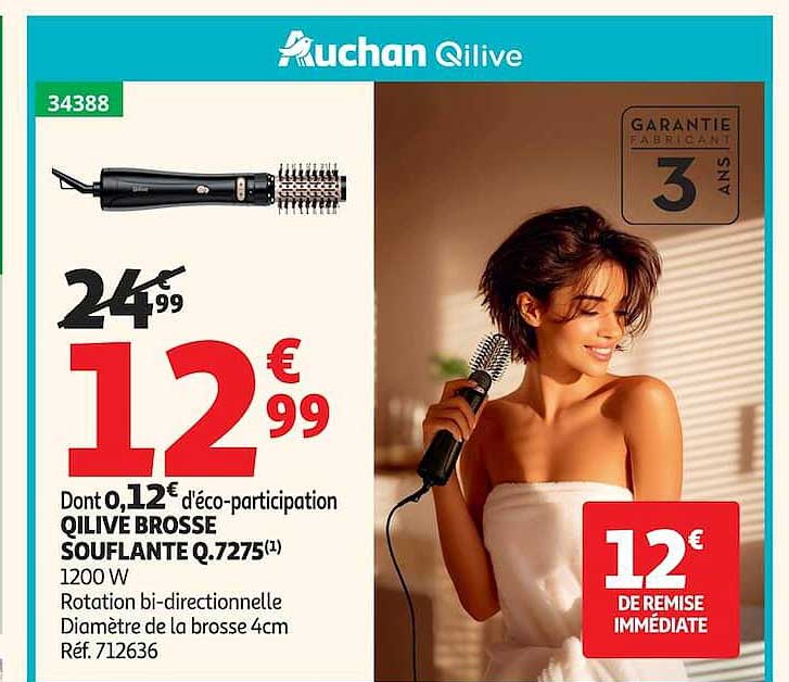 QILIVE BROSSE SOUFFLANTE Q.7275
