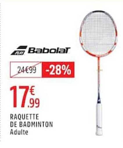 RAQUETTE DE BADMINTON Adulte