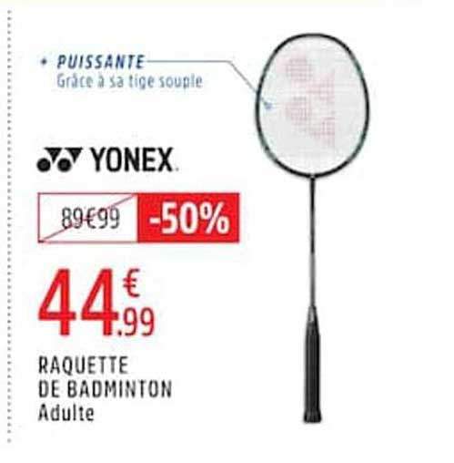 RAQUETTE DE BADMINTON Adulte