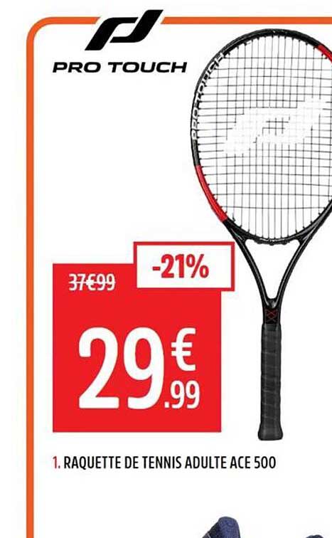 RAQUETTE DE TENNIS ADULTE ACE 500