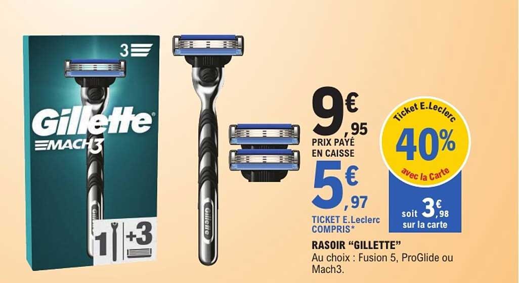 RASOIR “GILLETTE”