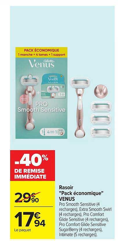 Rasoir "Pack économique" VENUS