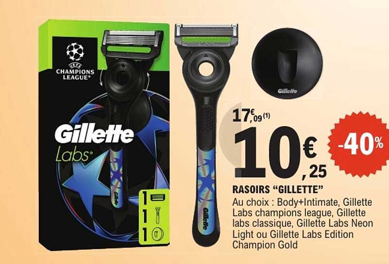RASOIRS “GILLETTE”