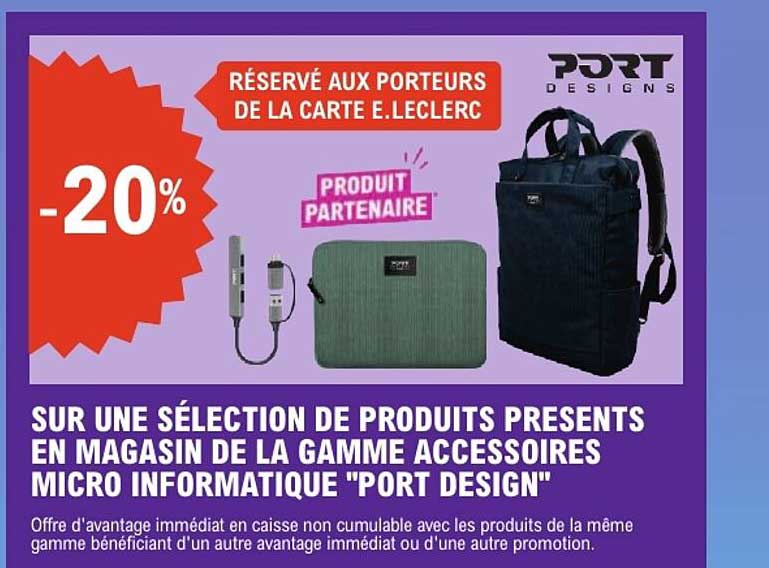 RÉSERVÉ AUX PORTEURS DE LA CARTE E.LECLERC