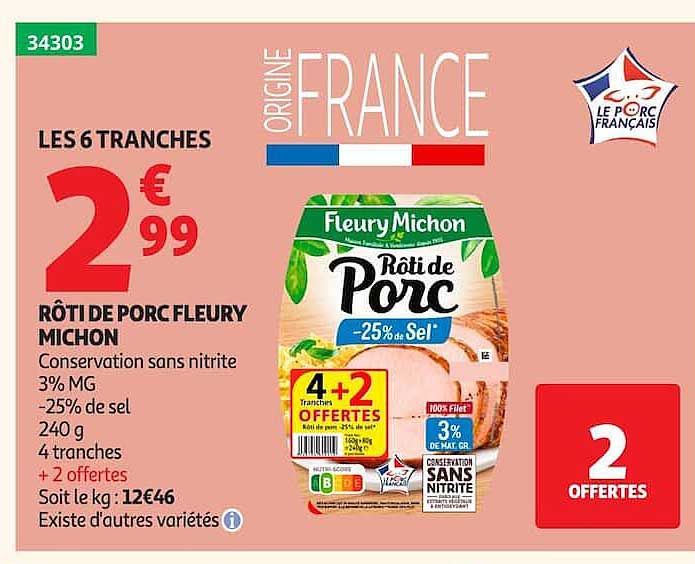 RÔTIDE PORC FLEURY MICHON