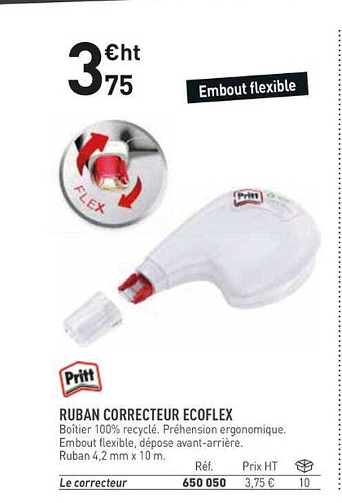 RUBAN CORRECTEUR ECOFLEX