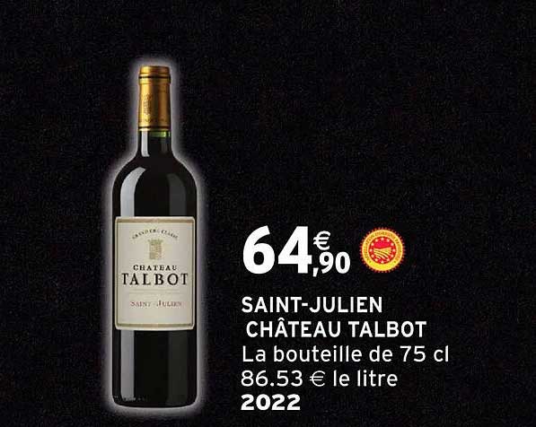 SAINT-JULIEN CHÂTEAU TALBOT