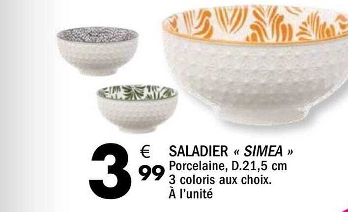 SALADIER « SIMEA »