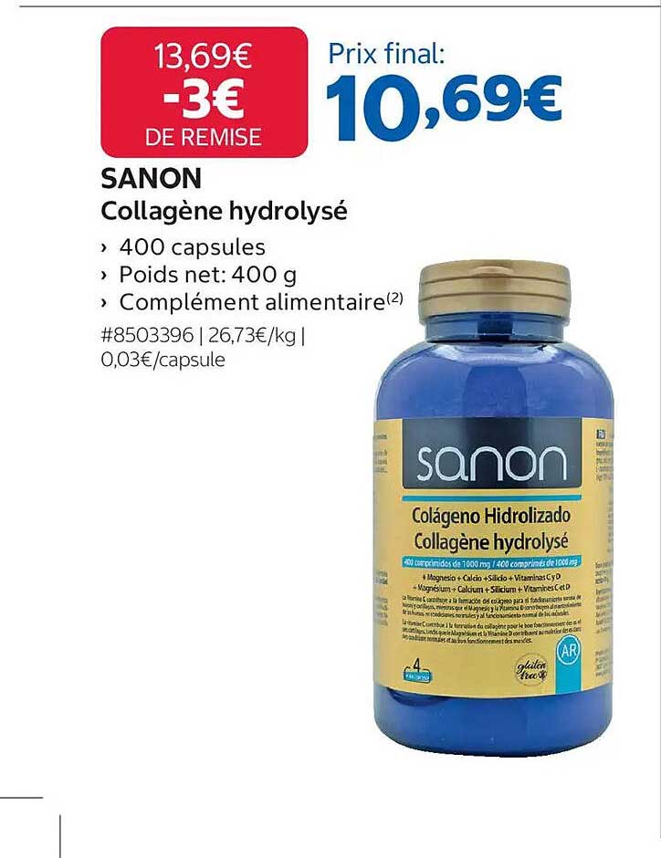 SANON Collagène hydrolysé