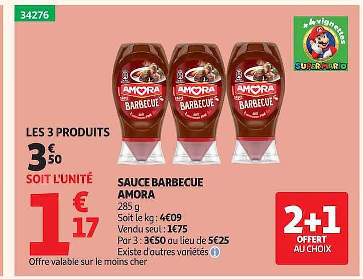 SAUCE BARBECUE AMORA