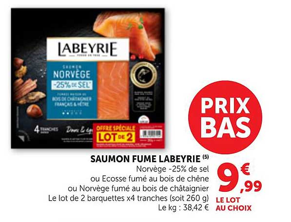 SAUMON FUMÉ LABEYRIE