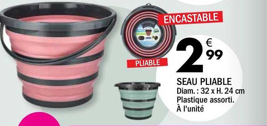 SEAU PLIABLE