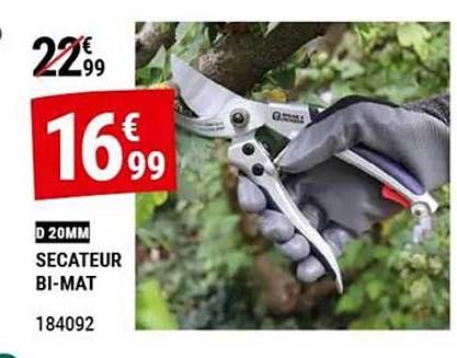SECATEUR BI-MAT