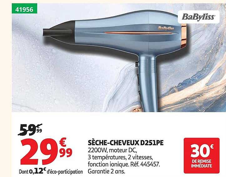SÈCHE-CHEVEUX D251PE