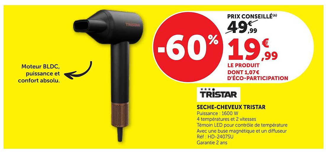 SECHE-CHEVEUX TRISTAR