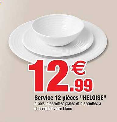 Service 12 pièces "HELOISE"