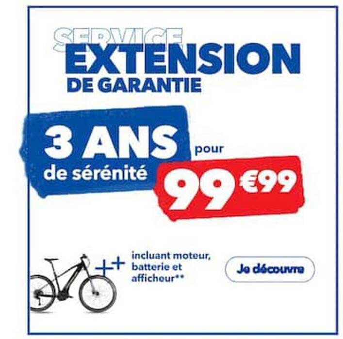 SERVICE EXTENSION DE GARANTIE