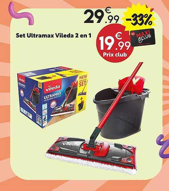 Set Ultramax Vileda 2 en 1