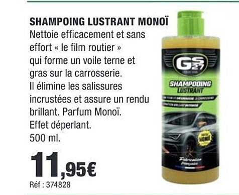 SHAMPOOING LUSTRANT MONOÏ