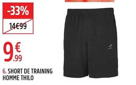 SHORT DE TRAINING HOMME THILO