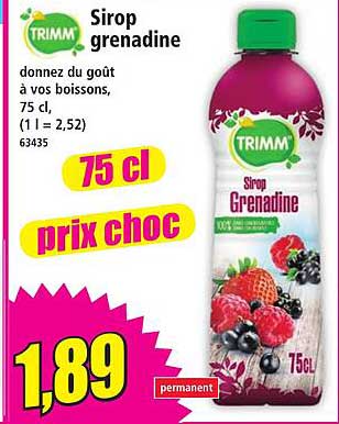 Sirop grenadine