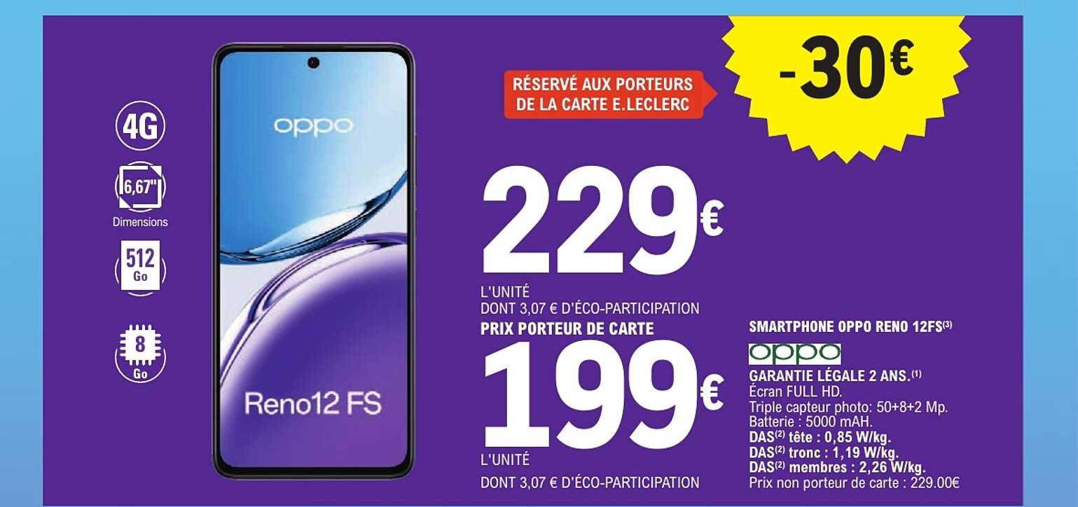 SMARTPHONE OPPO RENO 12FS