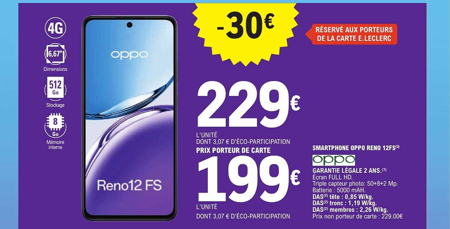 SMARTPHONE OPPO RENO 12FS