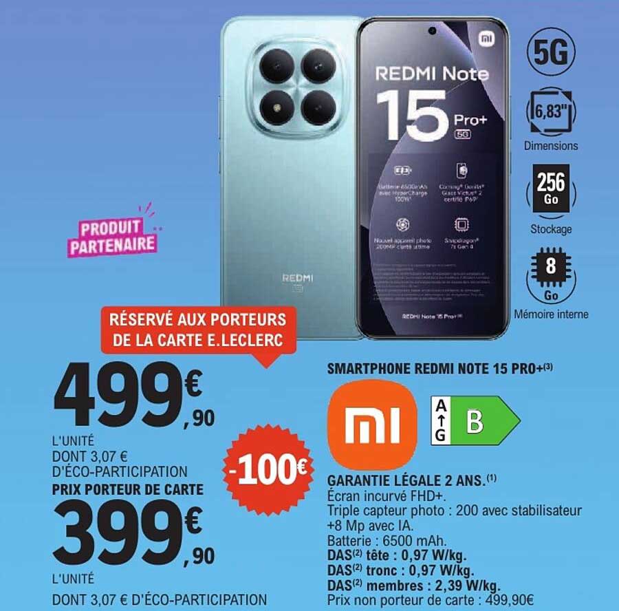 SMARTPHONE REDMI NOTE 15 PRO+