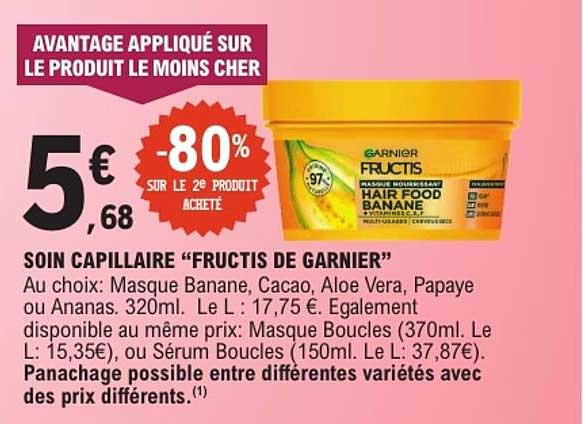 SOIN CAPILLAIRE “FRUCTIS DE GARNIER”