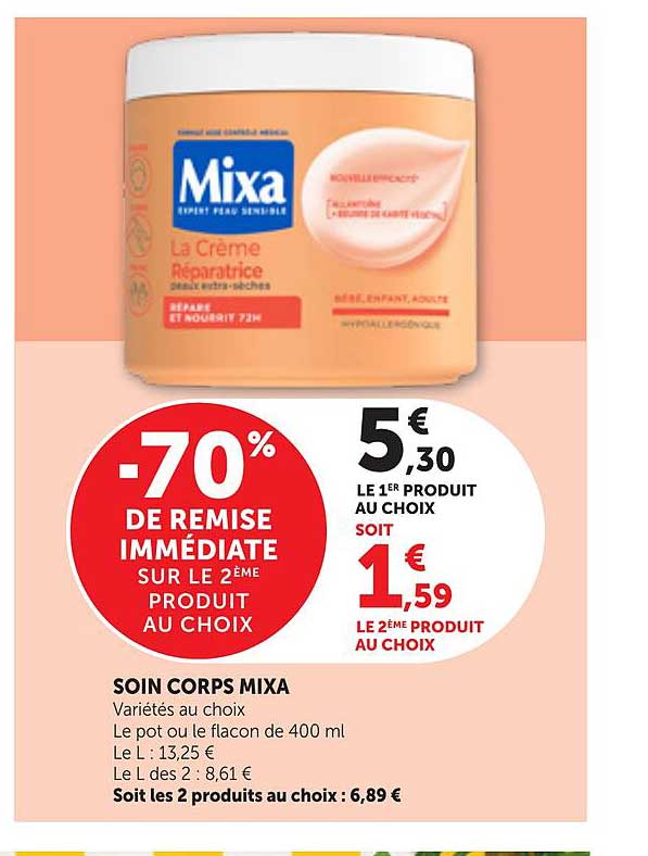 SOIN CORPS MIXA