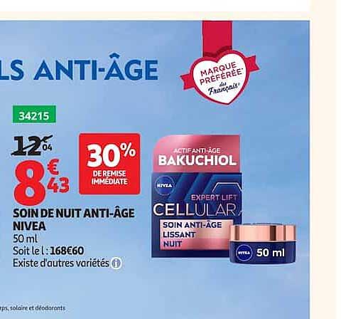 SOIN DE NUIT ANTI-ÂGE NIVEA