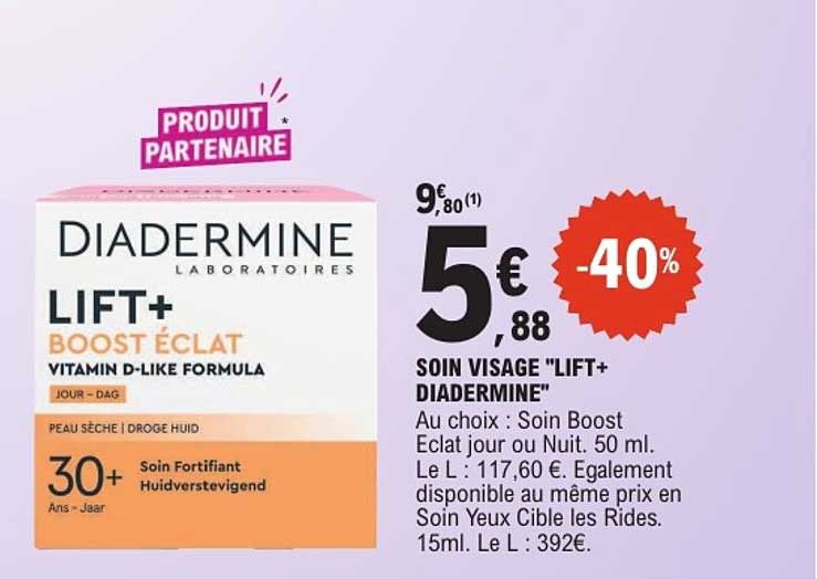 SOIN VISAGE "LIFT+ DIADERMINE"